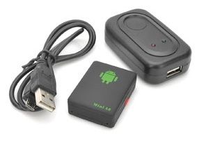 Mini A8 GPS Pessoal Posição Tracker - Preto